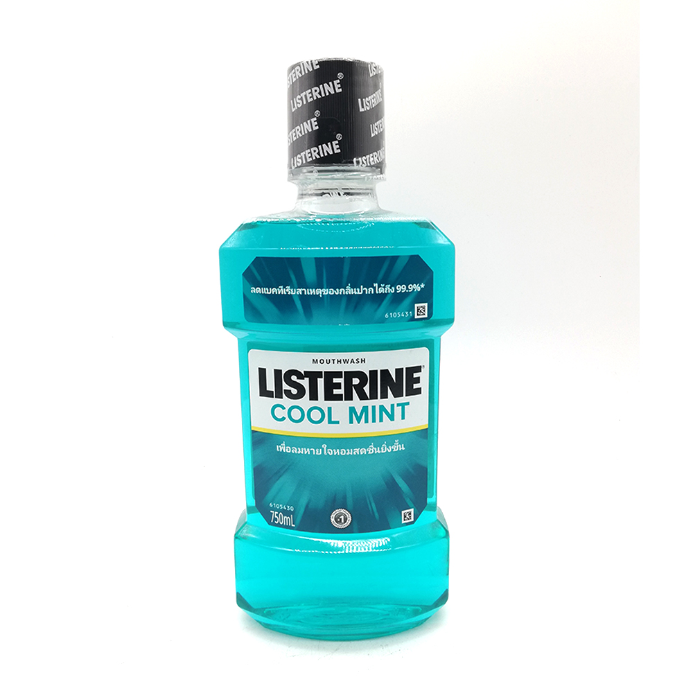 Listerine Mouthwash Cool Mint 750ml